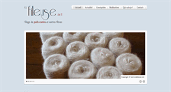 Desktop Screenshot of lafileuse.net